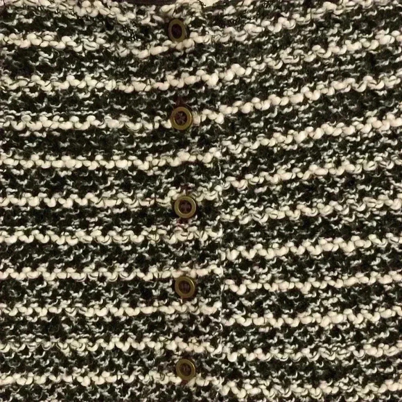 Maeve Anthro Sweater Dress Black size SP - Picture 6 of 12